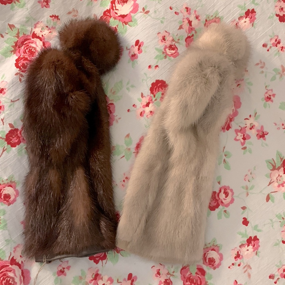 Vintage Mink Golf club covers